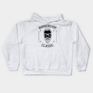 Barbershop Classic Kids Hoodie